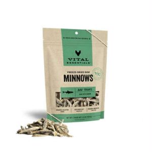 VitalEssentials VE Dried Fish Snacks for Dogs Air-dried Teething Snacks