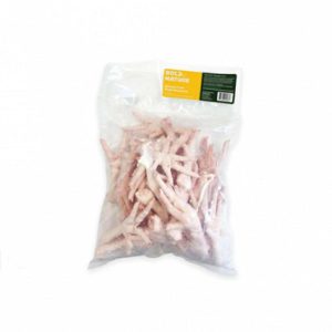 Bold By Natural Whole Bag Chicken Feet with Chondroitin and Glucosamine Frozen Teething Snacks