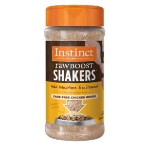 Instinct rawboost shakers   Baileys Dog Pork Floss Rice Powder