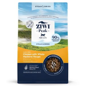 ZIWI Peak Steam & Dried Cat Food - Chicken with Whole Mackerel Recipe