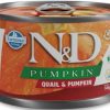 Farmina N&D Pumpkin Adult Mini Wet Food for Dogs - Quail & Pumpkin