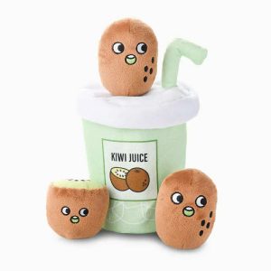 HUGSMART Kiwi Juice Sounding Toy Teething Smelling Toy