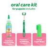 Tropiclean Fresh Breath Oral Care Kit for Puppies Special Toothbrush and Toothpaste
