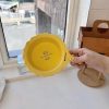 Wulihana Nest Flat Ceramic Bowl