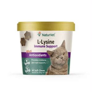 Naturvet L-Lysine prevents cats from getting flu and protects their immunity
