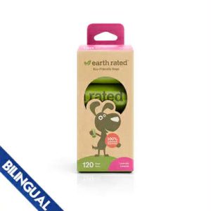 Earthrate Lavender Poop Bag 120ct