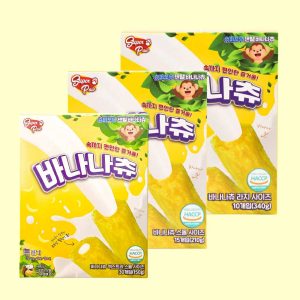 Superpaw Dog Teething Snacks Banana Flavor Small Size Suitable for Puppies 15 Pieces per Box
