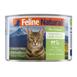 Feline Natural Canned Cat Food- 6oz
