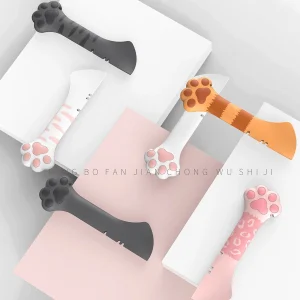 Cat canned food accessories can opener spoon silicone texture