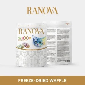 Ranova Freeze Dried Waffle (Mixed Flavor) For Dog & Cat - 60g