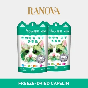 Ranova Capelin Freeze-Dried Dog & Cat Treats, 50g