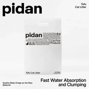 Pidan Pure Tofu Cat Litter 4 bags per box