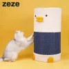 ZEZE duck sisal bucket super practical cat scratching board cat climbing frame