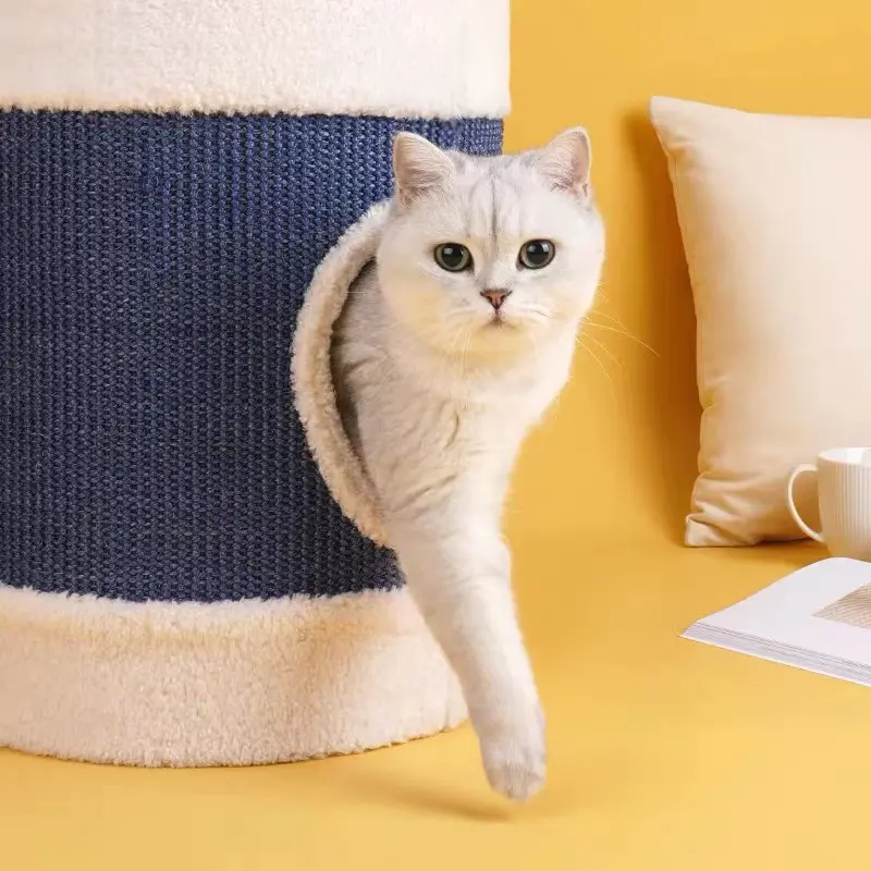 ZEZE duck sisal bucket super practical cat scratching board cat climbing frame 3 IMG 7237