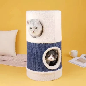 ZEZE duck sisal bucket super practical cat scratching board cat climbing frame 8 IMG 7238