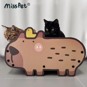 Capybara cat scratching board cat claw sharpening artifact cat bed wear-resistant and scratch-resistant