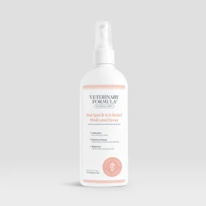 Veterinary Formula Antibacterial and Anti-itch Spray relieves allergies and other skin problems