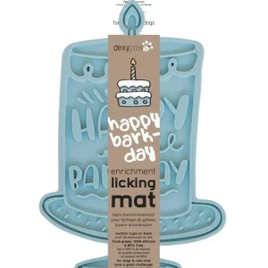 Dexypaws dog licking plate is durable, waterproof and dirt-proof and can be adsorbed on the wall birthday plate