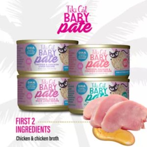 Tiki Cat Baby Kitten Wet Cat Food - 2.4oz, Natural