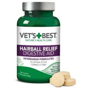 Vet's Best Green Cross Cat Hair Remover Plant-Based Formula Chicken Flavor