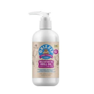 Grizzly Antarctic Krill Oil 8oz for Cats and Dogs