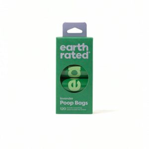 Earth Rated dog poop bag extra thick material does not dirty hands block odor super easy to use poop bag