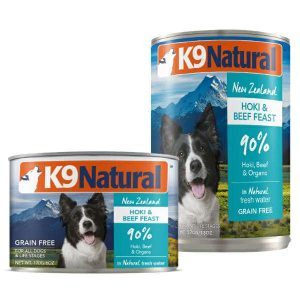 K9 Natural Hoki & Beef Feast Dog Wet Food 13oz