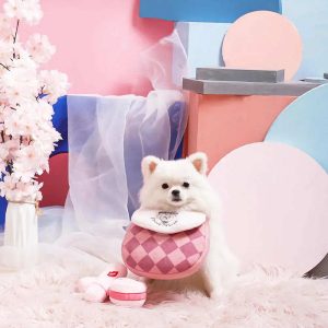 HUGSMART Pink Portable Cosmetic Bag Sounding Toy Smelling Toy