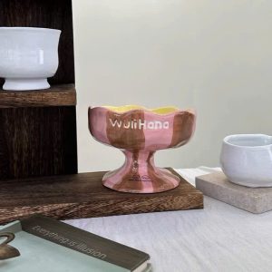 Wulihana Woliheng Carousel High-Legged Ceramic Bowl