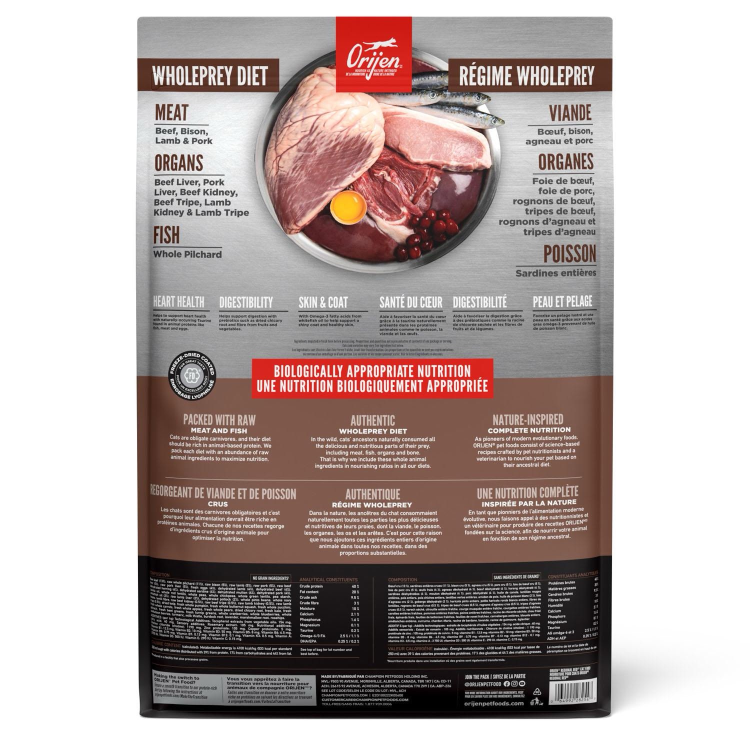 ORIJEN Regional Red Cat Food 2 img 2780