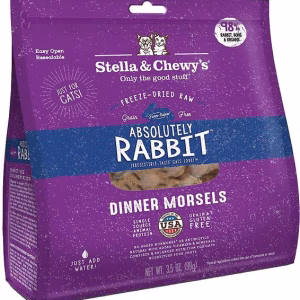 Stella & Chewy's Absolutely Rabbit Dinner Morsels Freeze-Dried Raw Cat Food