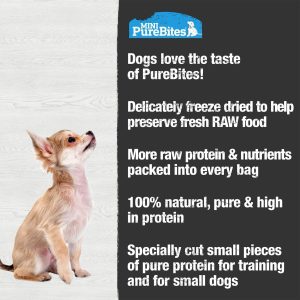 PureBites Mini Trainers Lamb Liver Dog Treats 10 img 2837