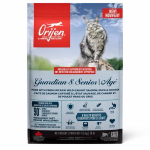 ORIJEN Guardian 8 Salmon, Duck & Chicken Senior Cat Food